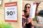 90% off christmas clearance at hobby lobby