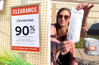90% off christmas clearance at hobby lobby