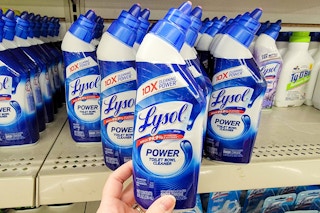 lysol toilet cleaner
