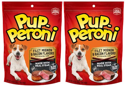 2 Pup-Peroni Dog Treats