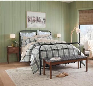 StyleWell Farmhouse Metal Queen Bed