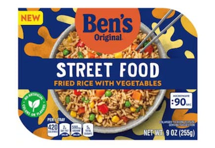 2 Ben's Original Street Food Entrees