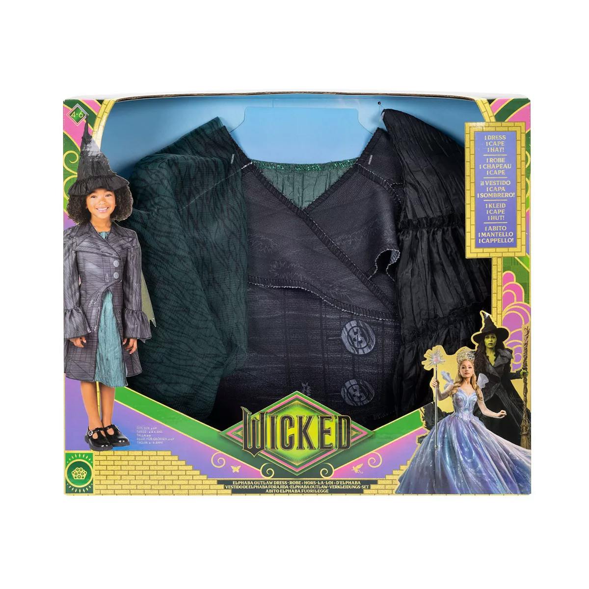 Wicked Elphaba Kids' Costume