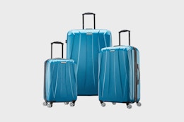 Samsonite 3-Piece Luggage Set, Now $279.99 Ahead of Prime Day (Save 60%) card image