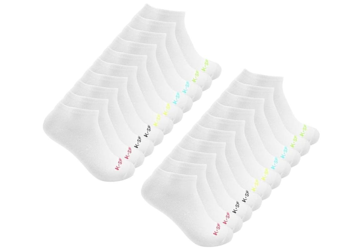 K-Swiss Women's Low-Cut Socks
