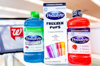 three pedialyte products
