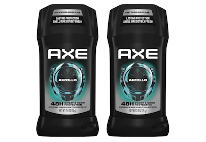 2 AXE Antiperspirant Deodorants