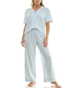 Women's Notch Collared Pajama Set