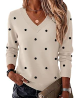 Women's V-Neck Sweater