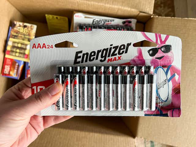 Energizer 24-Count AAA Batteries, as Low as $8.22 on Amazon (Reg. $22) card image