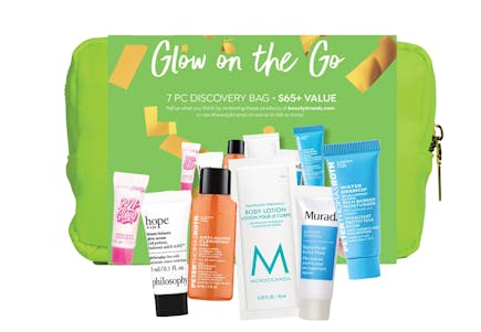 Beauty Brands Glow on the Go Bag