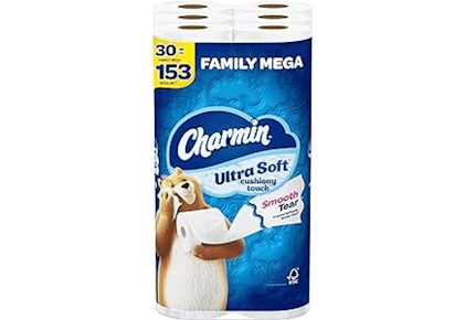 2 Charmin Toilet Paper Packs