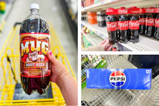mug coca cola pepsi collage