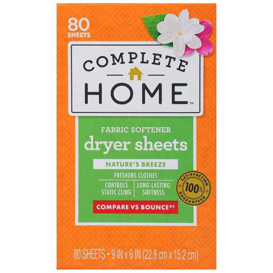 Complete Home Dryer Sheets
