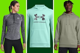 Under Armour Zip-Ups, Hoodies, and More for the Family — As Low as $24 card image