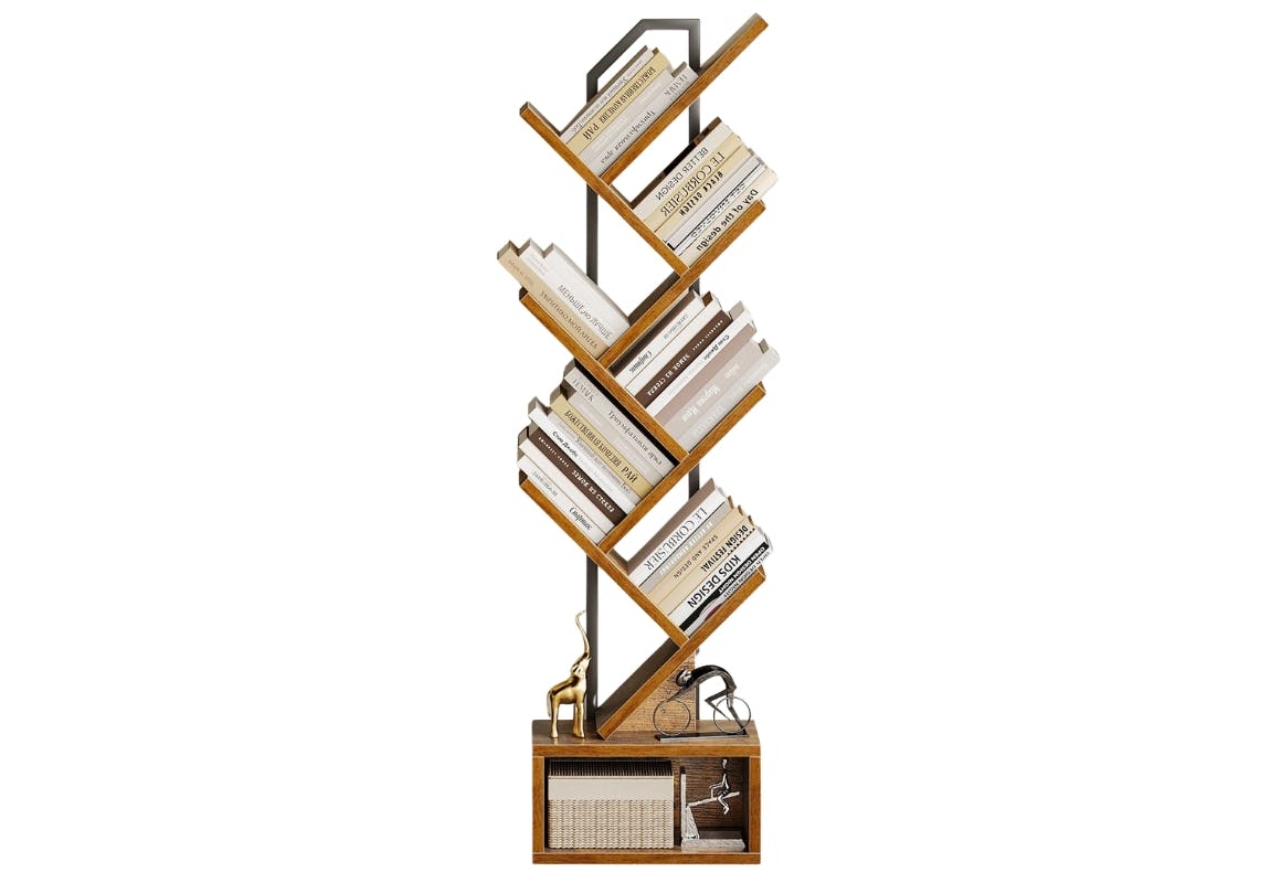 6-Tier Tree Bookshelf