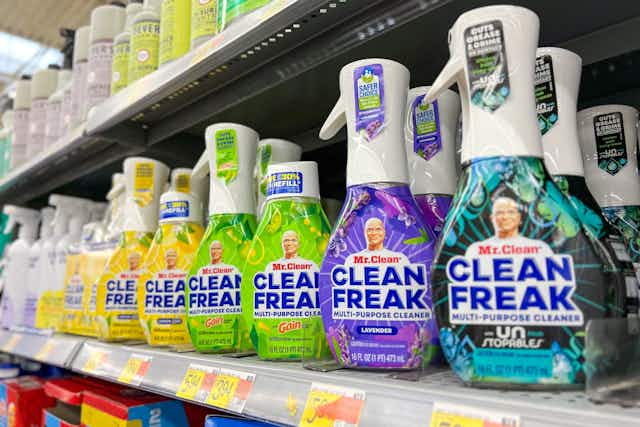 BOGO Free Mr. Clean Sprays at Walmart card image