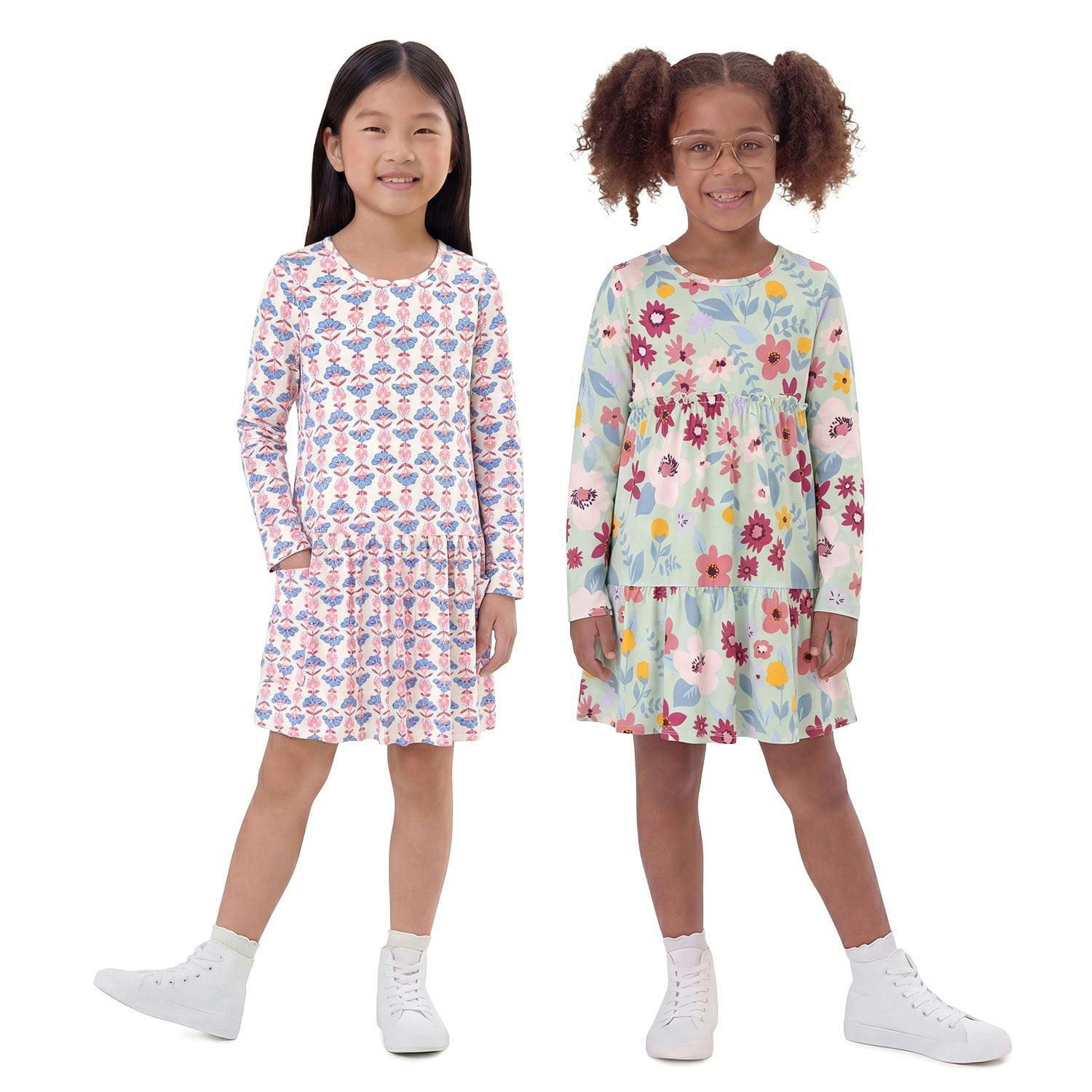 Member's Mark Kids' Knit Dresses 2-Pack