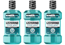 3 Listerine Cool Mint Mouthwashes
