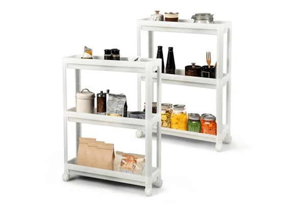 Slim Kitchen Storage Carts