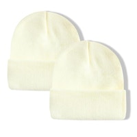 Adult Beanie Hats 2-Pack
