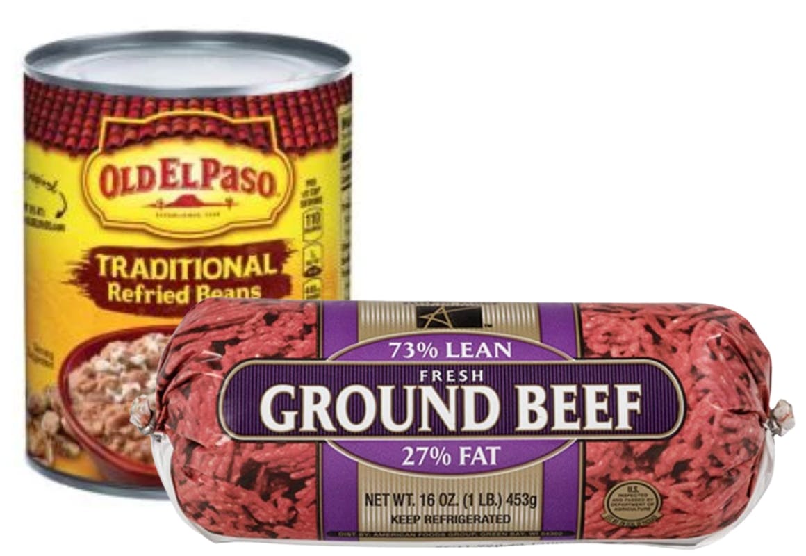 3 Old El Paso + 1 Clover Valley