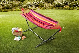 Hurry — Score This Hammock With Stand for Only $50 on Clearance at Walmart card image