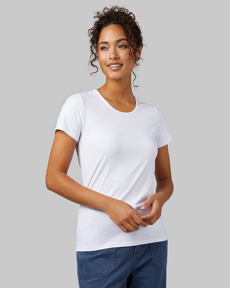 32 Degrees Women's Ribbed Tee