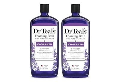 Dr Teal's Foaming Bath 2-Pack