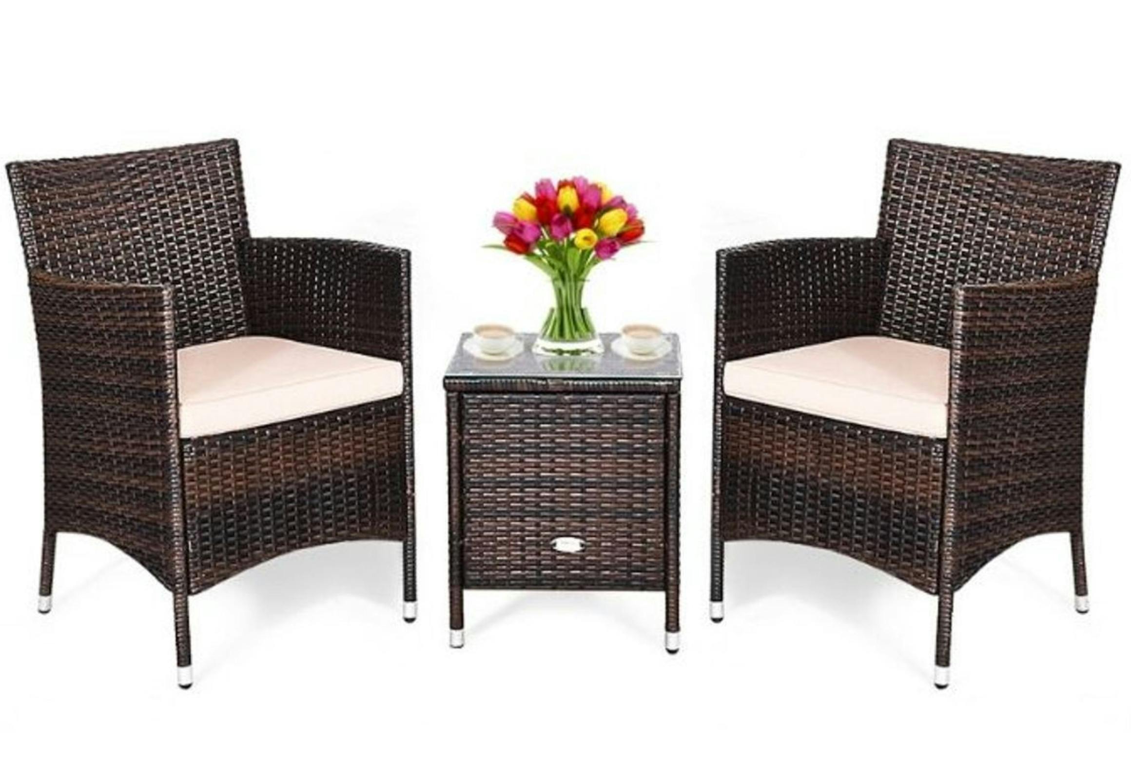 Rattan Wicker Patio Set