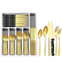 Silverware Set with Organizer