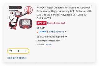 PANCKY Metal Detectors for Adults Waterproof