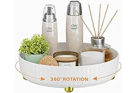 Rotating Organizer Tray