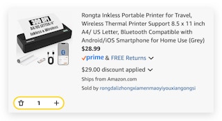 Rongta Inkless Portable Printer