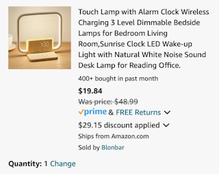 Amazon Sunrise Clock Wireless Charger 2024 2