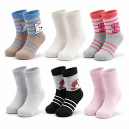 Muk Luks Kids' Socks 6-Pack