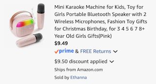 Amazon Kids- Karaoke Machine 2026 2