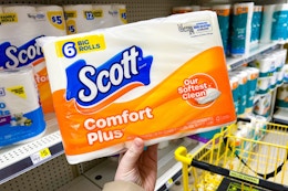 Scott Toilet Paper 6-Pack, Only $1.95 at Dollar General card image