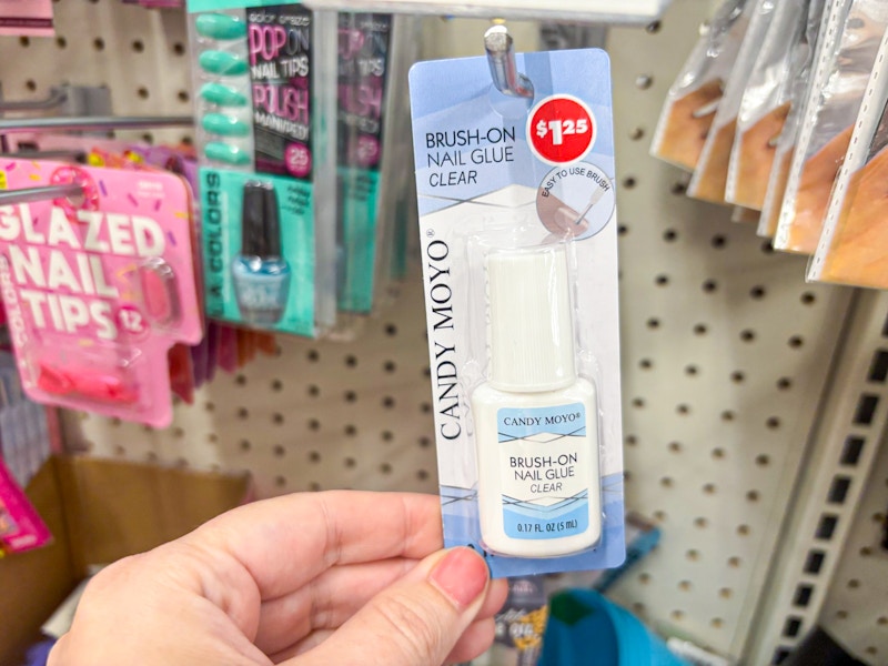 dollar tree candy moyo nail glue
