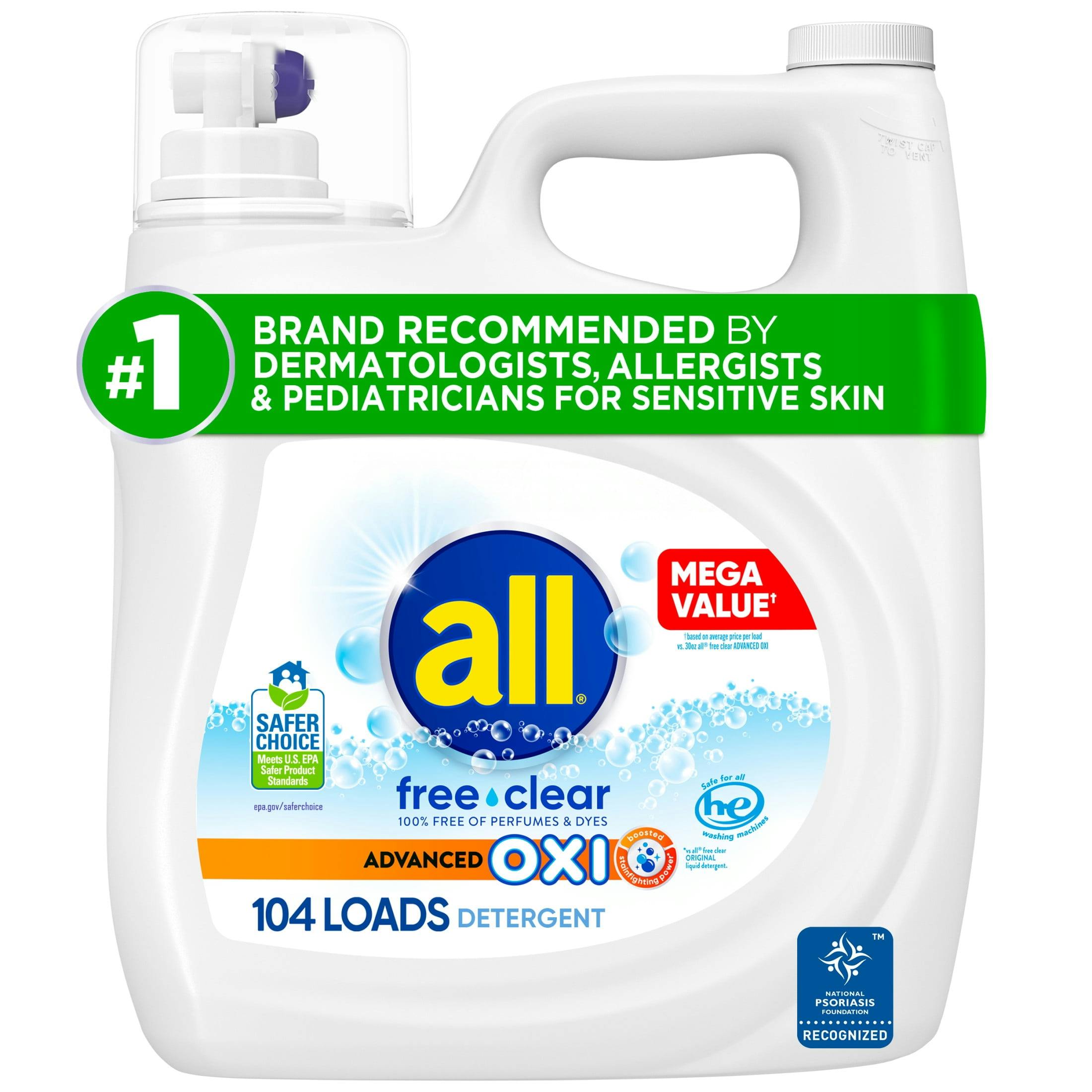 all Free Clear Liquid Detergent