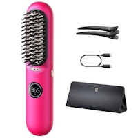 Portable Hair Straightener Brush