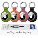 Apple AirTag Holder Keychain 4-Pack