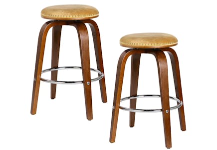 Alcott Hill Milone Swivel Bar Stool