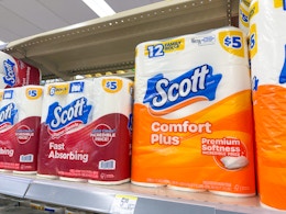 scott paper products on walgreens shelf