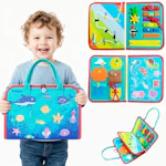 Montessori Busy Board & Busy Book