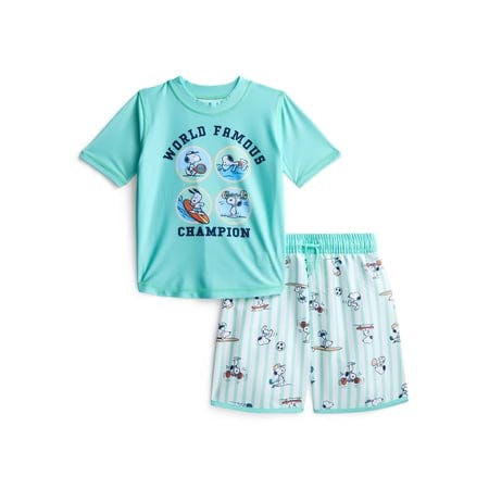 Toddler Rash Guard and Swim Set