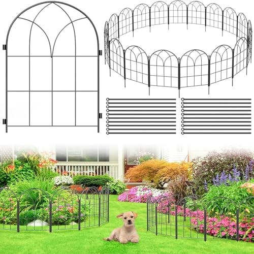 Arched Garden Fence