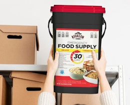 Augason Farms 30-Day Emergency Food Supply, as Low as $85.51 on Amazon card image