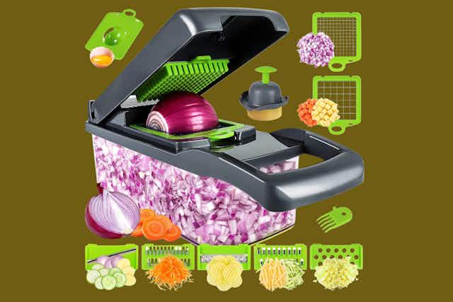 Vegetable Chopper, Only $16.91 on Amazon (Reg. $34) card image