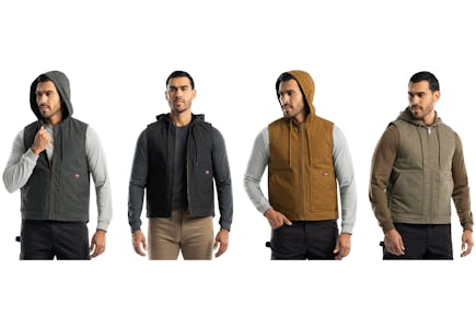 Wrangler Men's Hooded Duck Vest